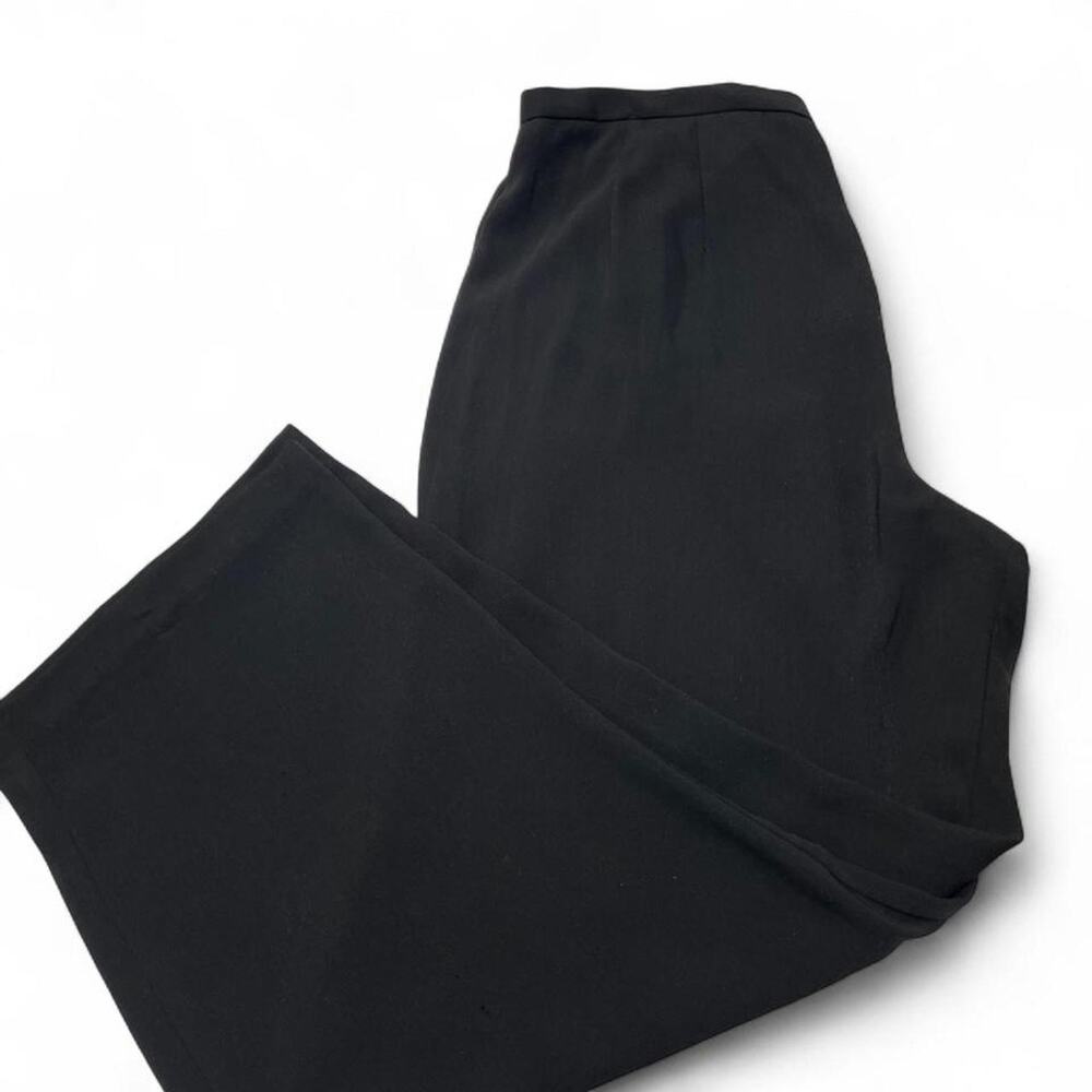 Grey wide leg pants with